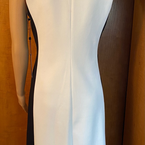 Tommy Hilfiger Size 4 Black and White Dress NWT Retail $99.00 - Picture 3 of 5